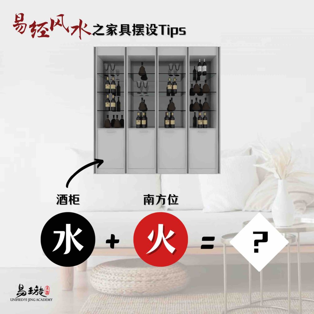 风水-酒柜 - 南方
